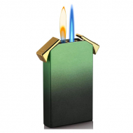 Duet Lighter (torch & soft flame combo)  Green